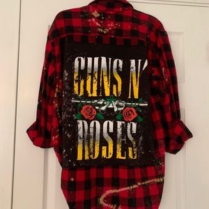 Guns N Roses Flannel